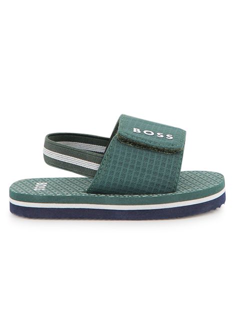 Sandali con logo HUGO BOSS KIDS | J52820N68C
